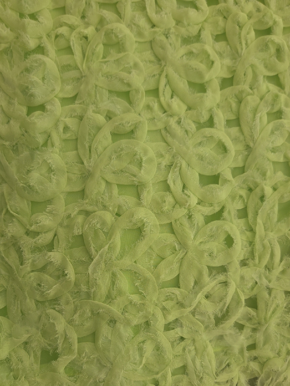 Aje Lime Green Textured Dress - Picture 5 of 6
